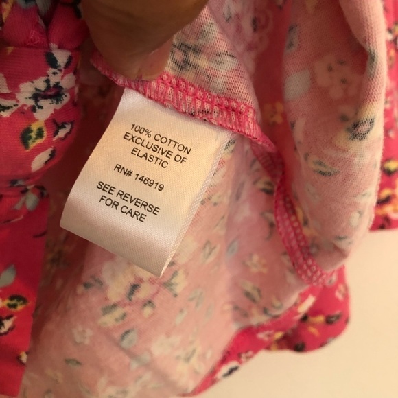 Cloud Chaser Nordstrom Pink Floral Top L 14 - Picture 4 of 7